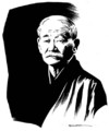 Cartoon: Porträt J. Kano (small) by Schwarwel tagged kano,judo,buch,schulsport,sport,kodokan,japan,jujutsu