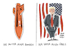 Cartoon: Trump Mutter aller Bomben (small) by Schwarwel tagged donald trump mutter aller bomben us usa president präsident militär militäreinsatz syrien afghanistan gbu 43 luftwaffe luftangriff waffen gewalt terror karikatur schwarwel