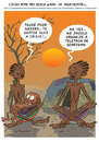 Cartoon: In Perspective (small) by etc tagged perspective crisis greece africa aid telethon