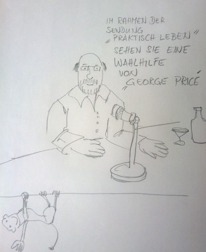 Cartoon: Wahlhilfe (medium) by manfredw tagged manfredtv,manfredw,losen,münze,wahl,wählen,poll,gamble,coin,votes,vote,price,george
