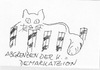 Cartoon: Katzenlexikon (small) by manfredw tagged demarkation,abgrenzen,katze