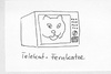 Cartoon: Katzenlexikon (small) by manfredw tagged katze,tele,fern,tv,fernsehen