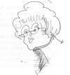 Cartoon: Proof (small) by manfredw tagged lady,kontrolle,kritisch,frisur,brille