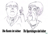 Cartoon: Gerede (small) by Peter Losch tagged politik,geld,versprechen,lüge,politiker,kapital