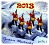 Cartoon: 2013 - Guten Rutsch ! (small) by edda von sinnen tagged guten,rutsch,2013,silvester,happy,new,year,germany,illustration,edda,von,sinnen
