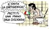Cartoon: auch! (small) by emmeppi tagged politic,philosophyaccident,mrality,ethic