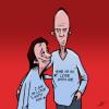 Cartoon: T shirts for lovers (small) by tinotoons tagged love,