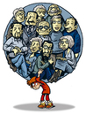 Cartoon: Überalterung (small) by Comiczeichner tagged alte senioren demografischer wandel alterspyramide überalterung