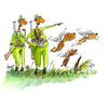 Cartoon: - (small) by romi tagged hunter,hunting,dog