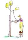 Cartoon: - (small) by romi tagged hangman tree water time
