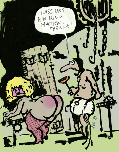 Cartoon: oink oink (medium) by bob tagged fetisch,sm,pümpel,oink