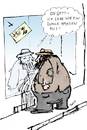 Cartoon: Duane (small) by bob tagged duane hanson penner bagman kunst künstler