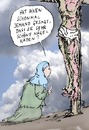 Cartoon: Nagelprobe (small) by bob tagged jesus,kreuz,bibiel,gott,maria,nagel,nagelpflege