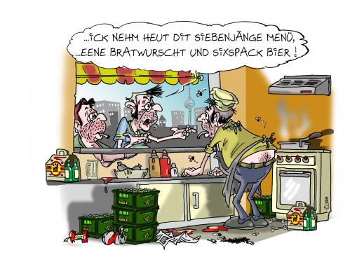 Cartoon: CURRY WURST CONTEST 042 (medium) by toonpool com tagged currywurst,contest
