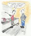 Cartoon: Stress (small) by Busch Cartoons tagged chef,stress,mitarbeiter,kollege,zeit,arbeitspaltz