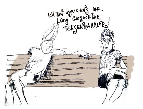 Cartoon: easter (medium) by fifi tagged rabbitinjection,