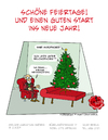Cartoon: Frohe Weihnachten! (small) by JWD tagged weihnachten,weihnachtsbaum