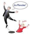 Cartoon: Vorwärts! (small) by Zotto tagged französischepolitik,beschäftigung,soziales,eu