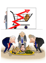 Cartoon: Backing of  US war in Ukraine .. (small) by Shahid Atiq tagged eu