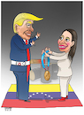 Cartoon: Dramatic Nobel! (small) by Shahid Atiq tagged venezuela