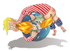 Cartoon: Set the world on fire! (small) by Shahid Atiq tagged iran