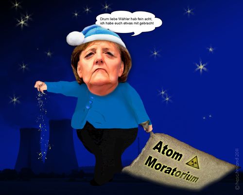 Cartoon: Wahlbetrug (medium) by heschmand tagged wahlen,politik,sandmännchen,sandmann,neindanke,atomkraft,merkel