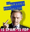 Cartoon: IS SPAM (small) by heschmand tagged politik fdp liberale