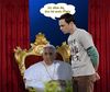 Cartoon: The Big Bang Theory (small) by heschmand tagged sheldon,thebigbangtheory,papst,tv,kirche