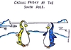 Cartoon: casual friday (small) by sardonic salad tagged penguins,casual,friday,cartoon,comic,sardonicsalad