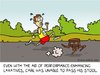 Cartoon: passing stool (small) by sardonic salad tagged stool,bowel,movement,cartoon,comic,constipation