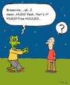 Cartoon: zombie hugs (small) by sardonic salad tagged zombie