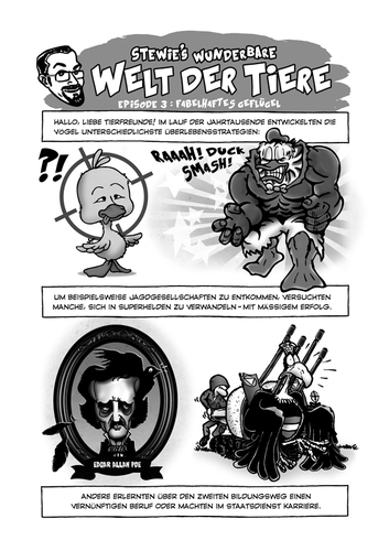 Cartoon: Wunderbare Welt der Tiere (medium) by stewie tagged animals,animal,tiere,tier