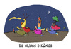Cartoon: 3 Könige (small) by SCHÖN BLÖD tagged thomas,luft,cartoon,lustig,könige,heilig,eilig,weihnachten,mond,sterne,heilige,nacht