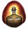 Cartoon: Magritte eyes! (small) by javad alizadeh tagged magritte eyes 