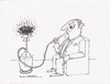 Cartoon: Smoking Fire (small) by ercan baysal tagged smoking,fire,cartoon,baysal,grotesk,good,draw,art,job,idea,opinion,vision,picture,image,pencil,pen,sketch,handmade,capitalism,white,black,man,line,ink,ercanbaysal,merciless,humour