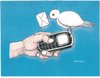 Cartoon: The Letter (small) by ercan baysal tagged letter,baysal,telephone,pigeon,time,handmade,tag,word,good,job,fine,fineart,twitter,facebook,vision,picture,image,fantasy,daydream,paint,work,art,artwork,bird,hand,blue,internet,communication,technology,rostrate