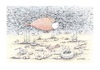 Cartoon: Sea and garbage (small) by ercan baysal tagged sea,garbage,fish,bottomofthesea,plastic,ecology,mask,bag,environment