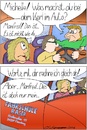 Cartoon: Fahrschule (small) by chaosartwork tagged mann,frau,paar,auto,fremd,gehen,gegangen,erwischt,missverständnis,irrtum