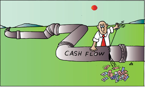 Cartoon: Cash Flow (medium) by Alexei Talimonov tagged cash,flow,money