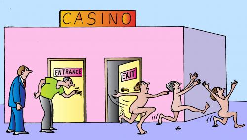 Cartoon: Casino (medium) by Alexei Talimonov tagged 