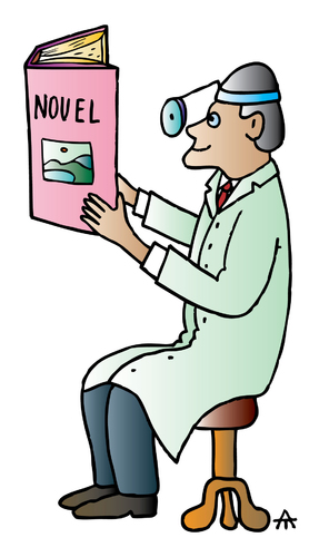 Cartoon: Doctor (medium) by Alexei Talimonov tagged doctor,book