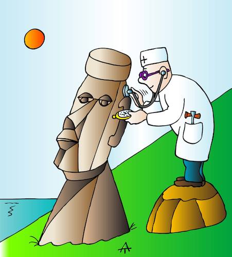 Cartoon: doctor (medium) by Alexei Talimonov tagged doctor