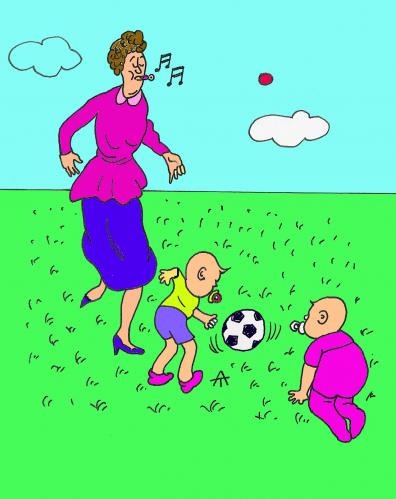 Cartoon: Football 26 (medium) by Alexei Talimonov tagged football,soccer,em,2008,european,championship