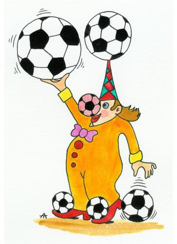 Cartoon: Football 28 (medium) by Alexei Talimonov tagged football,soccer,em,2008,european,championship