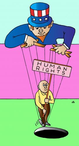 Cartoon: Human Rights (medium) by Alexei Talimonov tagged human,rights