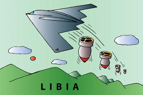 Cartoon: Libia (medium) by Alexei Talimonov tagged libia