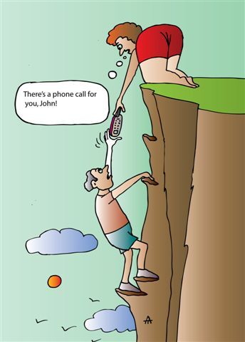 Cartoon: Phone Call (medium) by Alexei Talimonov tagged phone,call