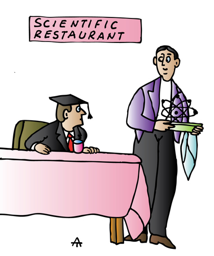 Cartoon: Restaurant (medium) by Alexei Talimonov tagged restaurant