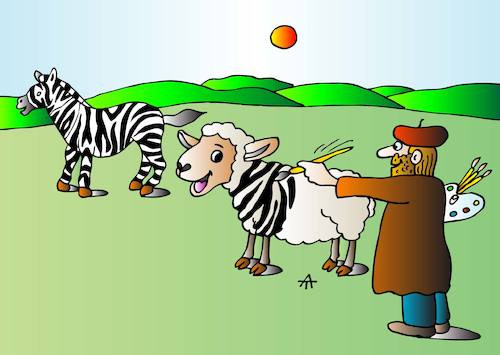 Cartoon: Nature and ecology (medium) by Alexei Talimonov tagged animals