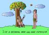 Cartoon: Adam and Eve (small) by Alexei Talimonov tagged adam,eve,paradise,eden